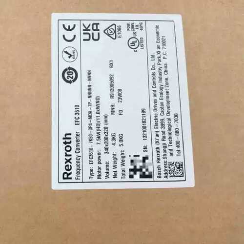 议价-Rexroth变频器EFC3610-7K5