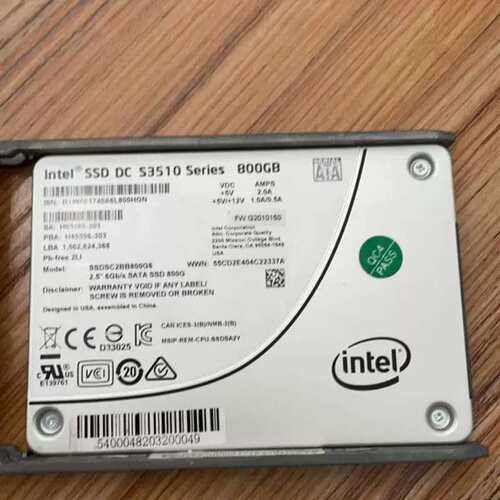 议价INTEL S3510 800G SSD固态硬碟MLC颗粒