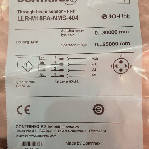 议价堪泰传感器LLR-M18PA-NMS-404