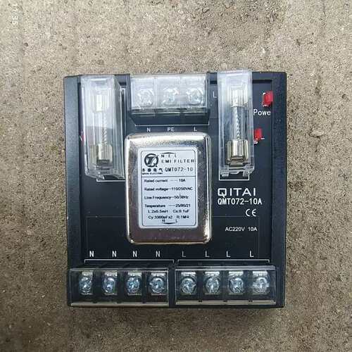 议价QMT072D10A电源滤波器 保险端子台伺服单相交流