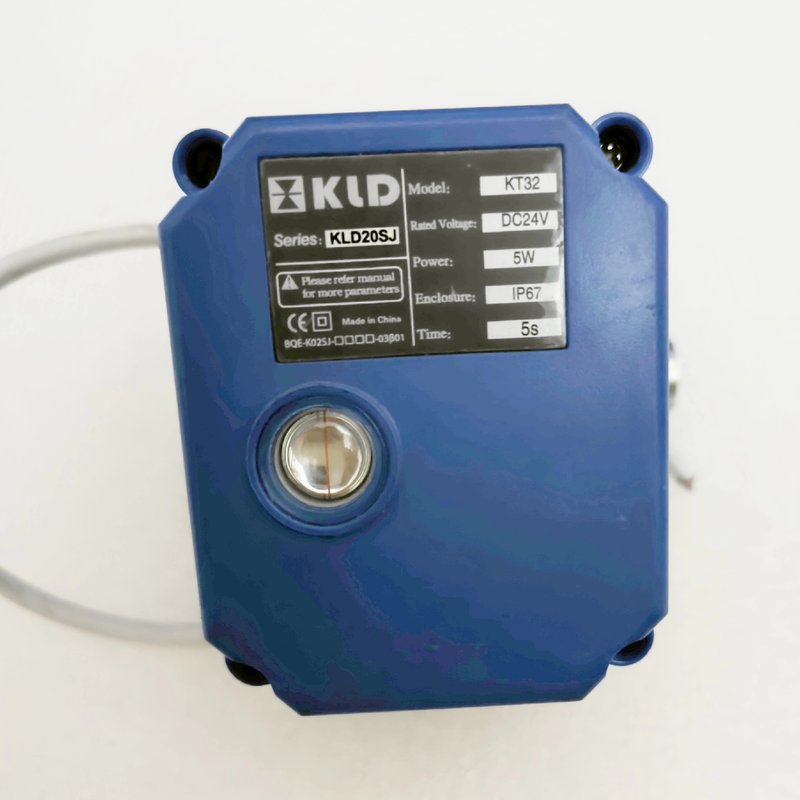 议价开利达KLD精密电动阀KT32，DC24V，5W。