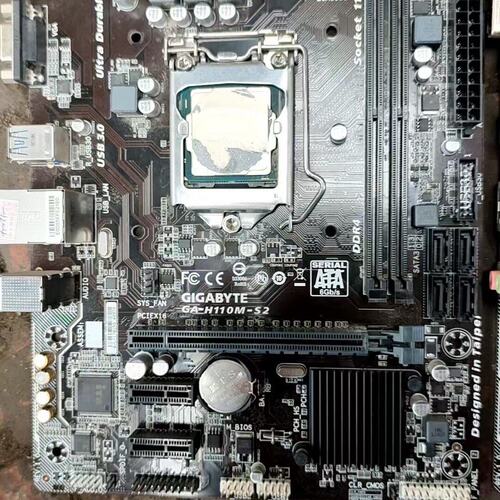 议价技嘉H110M-S2 主板 G3930处理器 华硕B15