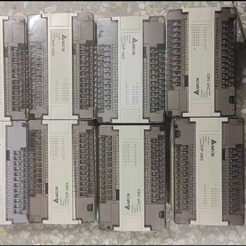 议价8成新plc控制器DVP24ES00R2成色一般质量包好可测试