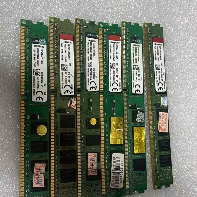 议价金士顿4G DDR3单面内存条 测试OK 有六