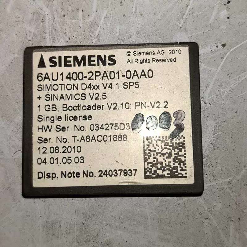 议价6AU1400-2PA01-0AA0记忆卡 可维修