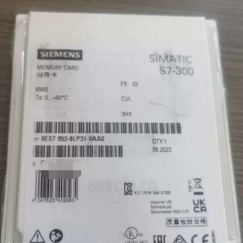 议价正品SIMATIC S7-300记忆卡，型号6ES维修