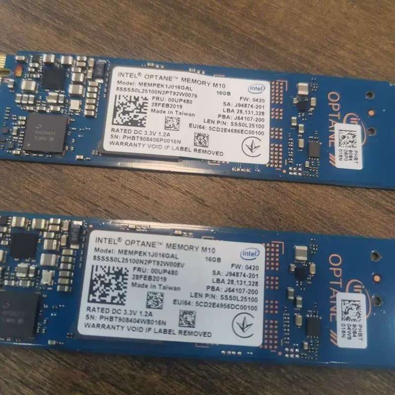 议价Intel傲腾 m10 32g pcie3.0 228可维修