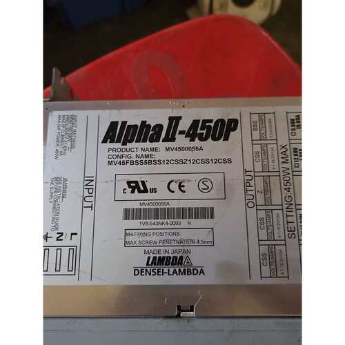 议价Alpha II-450P MV4500056A，2个