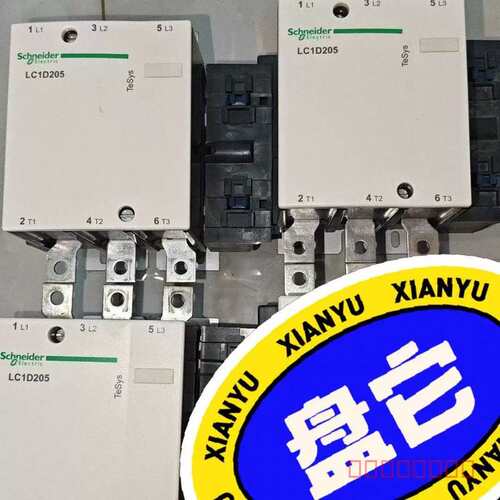 议价LC1D205M7C接触器，3台，接触点，成色如维修
