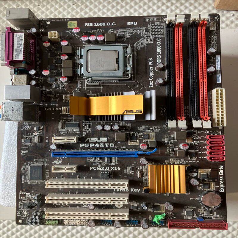 议价ASUS华硕 P5P43TD主板+E5300