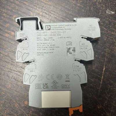 议价继电器模块PLC-RPT-24DC/21 -21，2900330 签，封，—再拍！