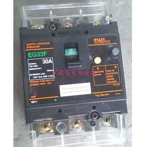 议价正品FUJI空气开关漏电保护器EG33F 3P 15A质保一年