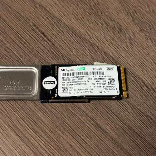 议价海力士BC711 512G固态硬碟M.2 NVME PCIE