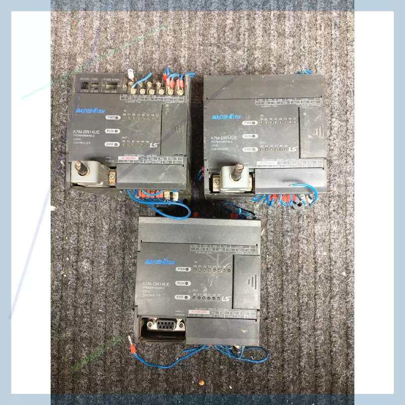 议价韩国 PLC K7M-DR14UE实物拍摄，功能包好.