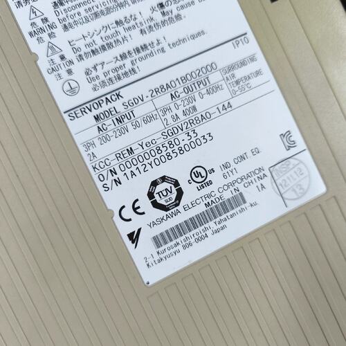 议价400W伺服驱动器 SGDV-2R8A01B00200