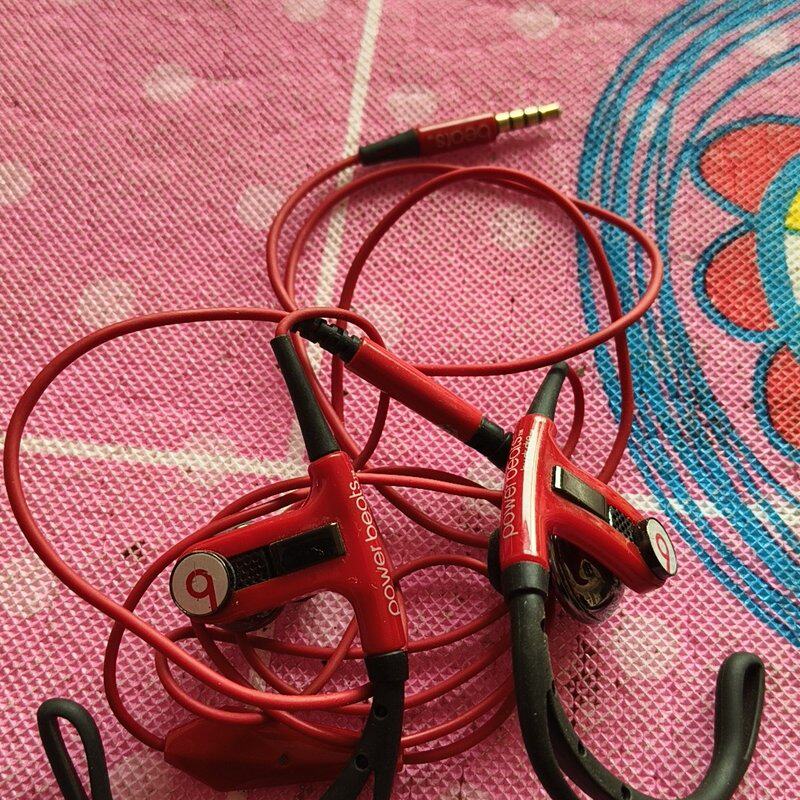 议价Beats Powerbeats 入耳式耳机 红色 带麦 适