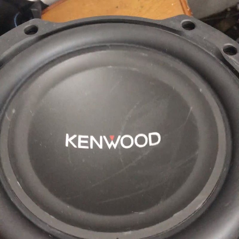 议价kenwood建伍8寸拆车低音炮喇叭,没有贴logo,参数型