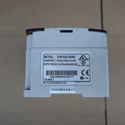议价9成新PLC控制器DVP32ES00R2/T2/DVP32ES00R2保质量可