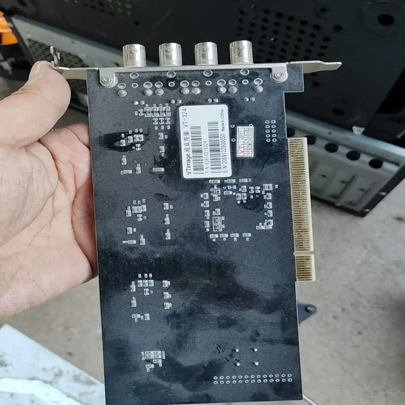 议价维真图像VT-324四路图文信息采集卡，成色如图，到手包图片