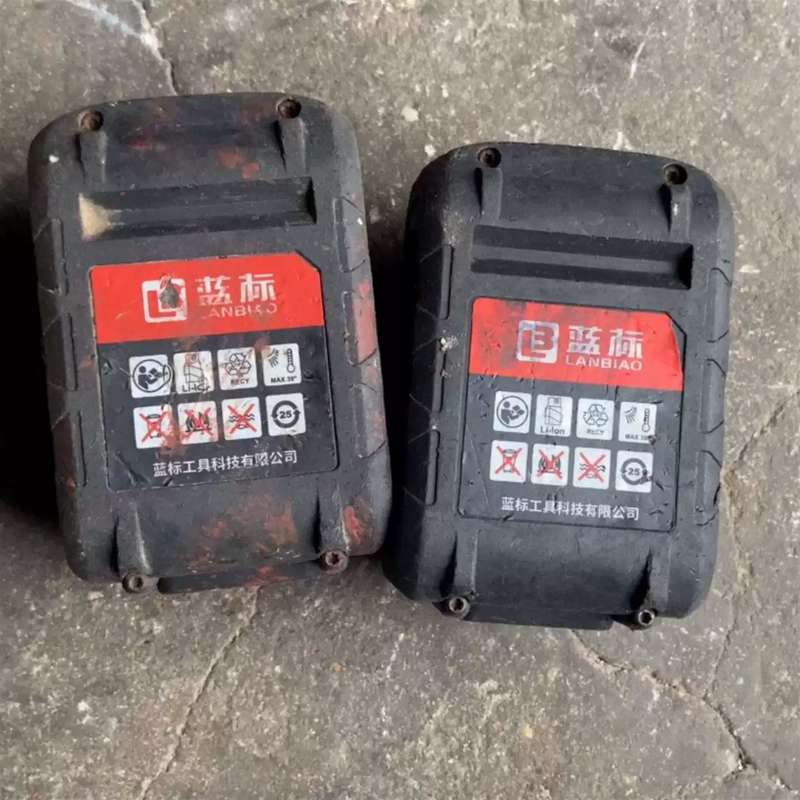 议价蓝标20V电池4.0Ah，2个，实物拍摄，如影片