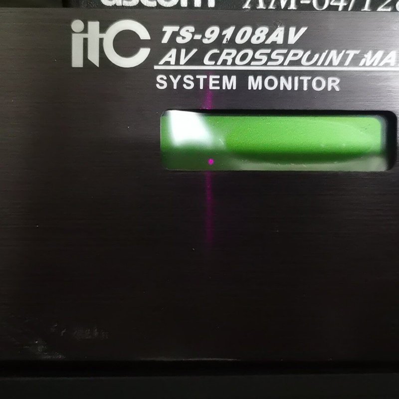 议价ITC TS-9108AV AV交叉点矩阵切换器,8进8,