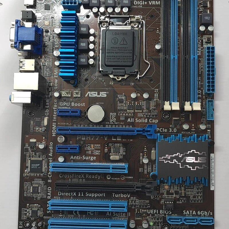 议价库存 华硕 P8H77-V LE A1155 DDR3