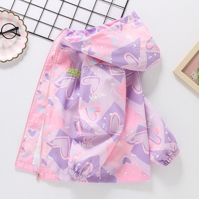 2025新款女童春秋装冲锋衣风衣中大童防水防风时尚秋装夹克外套,童装/婴儿装/亲子装,普通外套,淘宝优惠券,粉丝福利购,淘宝优惠卷