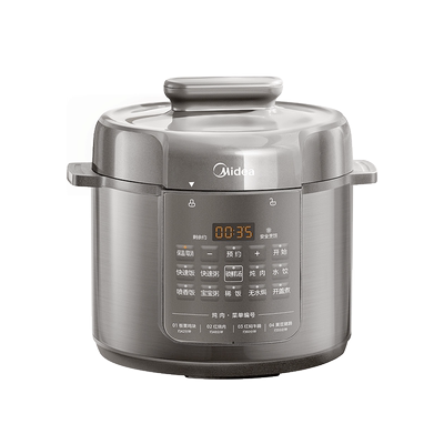 美的电压力锅5升0涂层0氟双胆