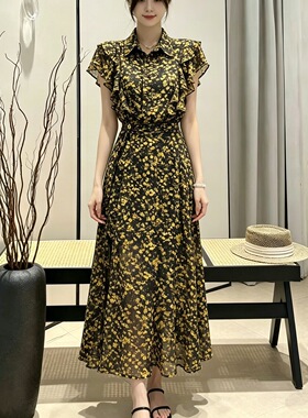 2026款春夏新品女士休闲时尚套装女时尚修身显瘦气质高雅淑女印花
