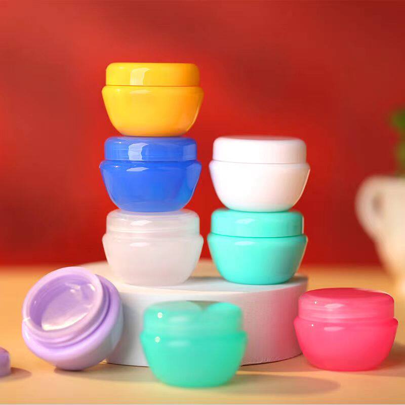 30g高档膏盒化妆品面霜护肤品分装瓶小空瓶子塑料试用装瓶带内盖