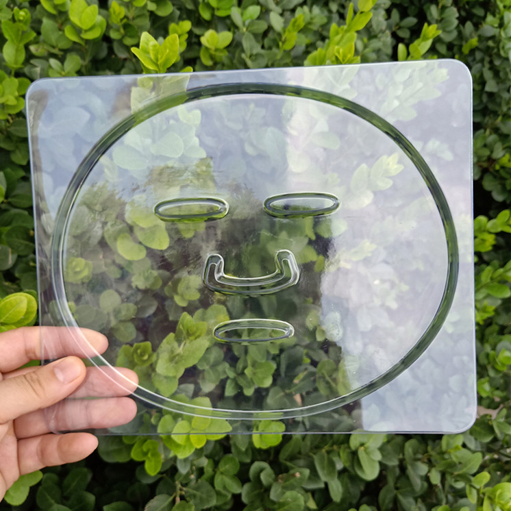 透明加厚海藻面膜模具模具托盘diy自制成型美容神器面膜模版工具