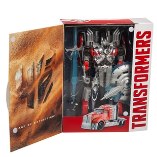 正版孩之宝变形金刚铂金领袖级白金白银骑士擎天柱男孩玩具组装车