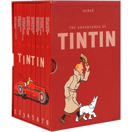 现货 丁丁历险记套装 英文原版 Tintin Collection The Adventures of Tintin 精装 收藏版 丁丁 1-8全套进口原版