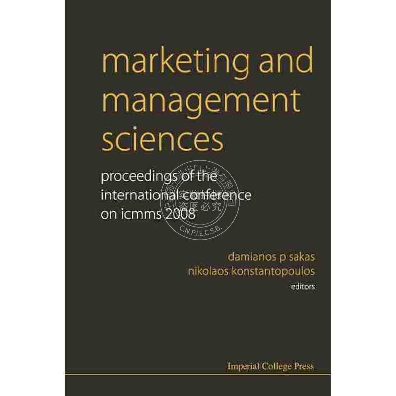 按需印刷 市场营销与管理学/ICMMS会议录MARKETING AND MANAGEMENT SCIENCES - PROCEEDINGS OF THE INTERNATIONAL CONFERENCE ON