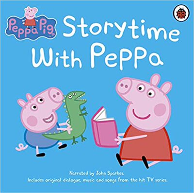 现货 Peppa Pig Storytime With Peppa 英文原版 小猪佩奇与爸爸的故事时间