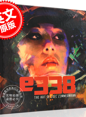 现货 漫威插画设计师洛伊齐默曼插画艺术作品设定集 英文原版 E338: Art of Loac Zimmermann 精装 美队3奇异博士攻壳机动队