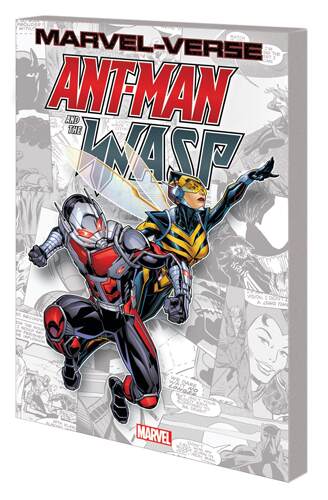 漫威宇宙：蚁人与黄蜂女 英文原版 Marvel-Verse: Ant-Man & The Wasp
