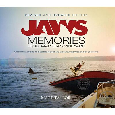 大白鲨：玛莎葡萄园岛的回忆修订版 Matt Taylor 电影周边书 英文原版 Jaws: Memories from Marthas Vineyard