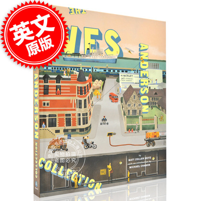 预售 韦斯安德森 艺术作品集 英文原版 The Wes Anderson Collection 电影艺术作品集 精装 by Matt Zoller Seitz