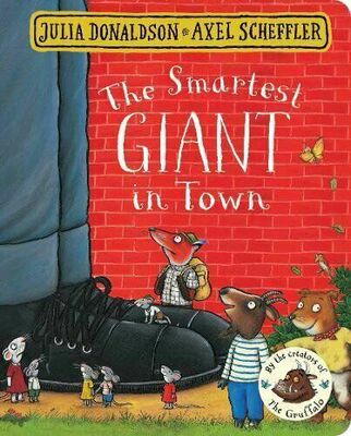 现货 The Smartest Giant in Town 英文原版 聪明的巨人 进口儿童书