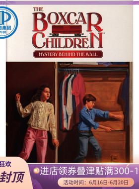 现货 Mystery Behind the Wall (The Boxcar Children Mysteries #17)