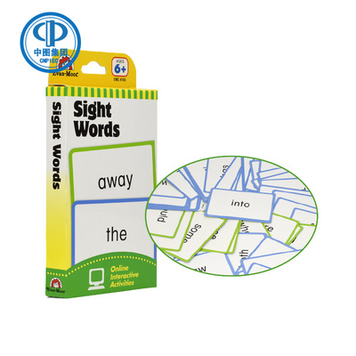 现货 Evan-Moor 高频词学习卡片 英文原版 Flashcards Sight Words 闪卡 单词  认读卡