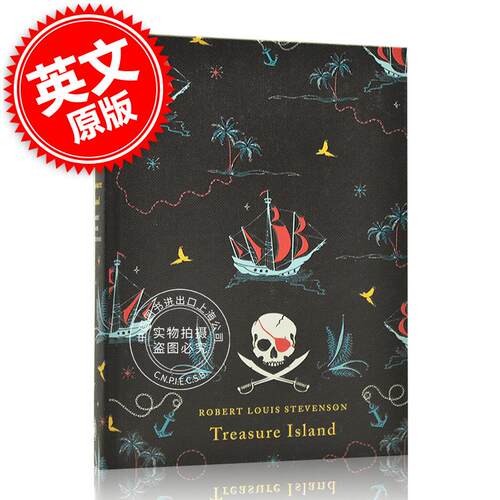 现货 金银岛 Treasure Island Puffin Classics系列 英文原版 Robert LouisStevenson青少年课外阅读 精装经典儿童文学名著