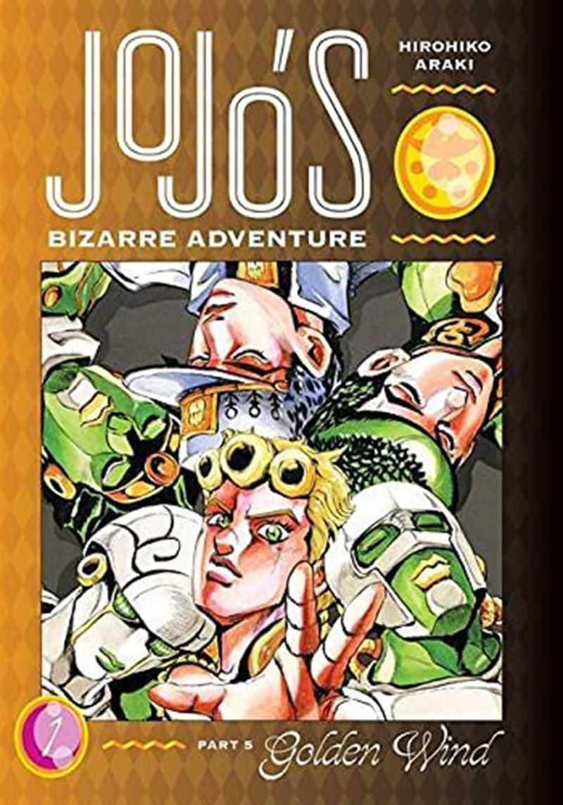 jojo的奇妙冒险第5部黄金之风第1卷英文原版jojos bizarre adventure