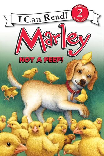 现货 进口英文绘本 Marley: Not a Peep! (Level 2) 玛丽别乱撒尿 I CAN READ系列 4-8岁