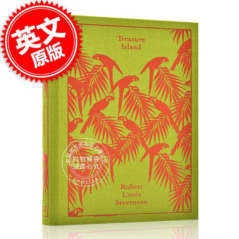 现货 金银岛 罗伯特·路易斯·史蒂文森 英文原版 Treasure Island 世界经典文学名著小说书Penguin Clothbound Classics系列
