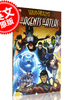 现货 诸界之战 新阿特拉斯干员 英文原版 War of the Realms: New Agents of Atlas 尚气 漫威