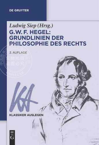 【预售 按需印刷】 G. W. F. Hegel – Grundlinien der Philosophie des Rechts