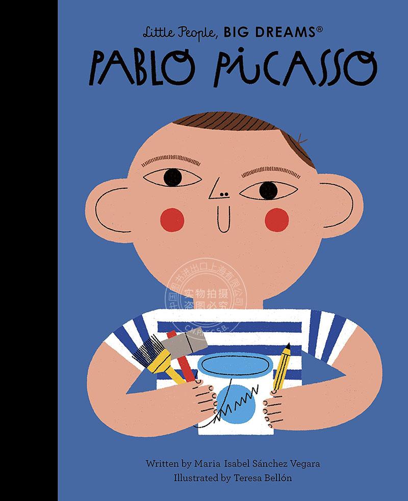 现货 小人物，大梦想 毕加索 进口儿童绘本艺术家传记   英文原版 Pablo Picasso
