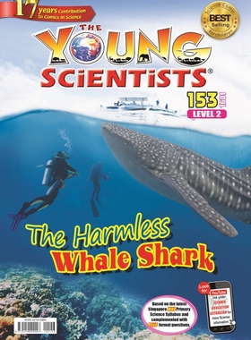 【全年订阅】英文原版杂志 Young Scientists Level 2 小小科学家 阶段2  儿童读物 新加坡杂志 订全年就送国家地理小小探险家